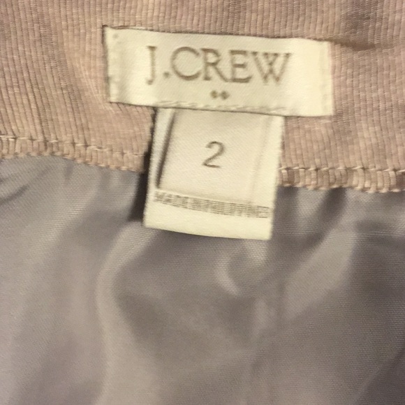 J. Crew Skirt Size 2 Light Gray - Picture 3 of 3